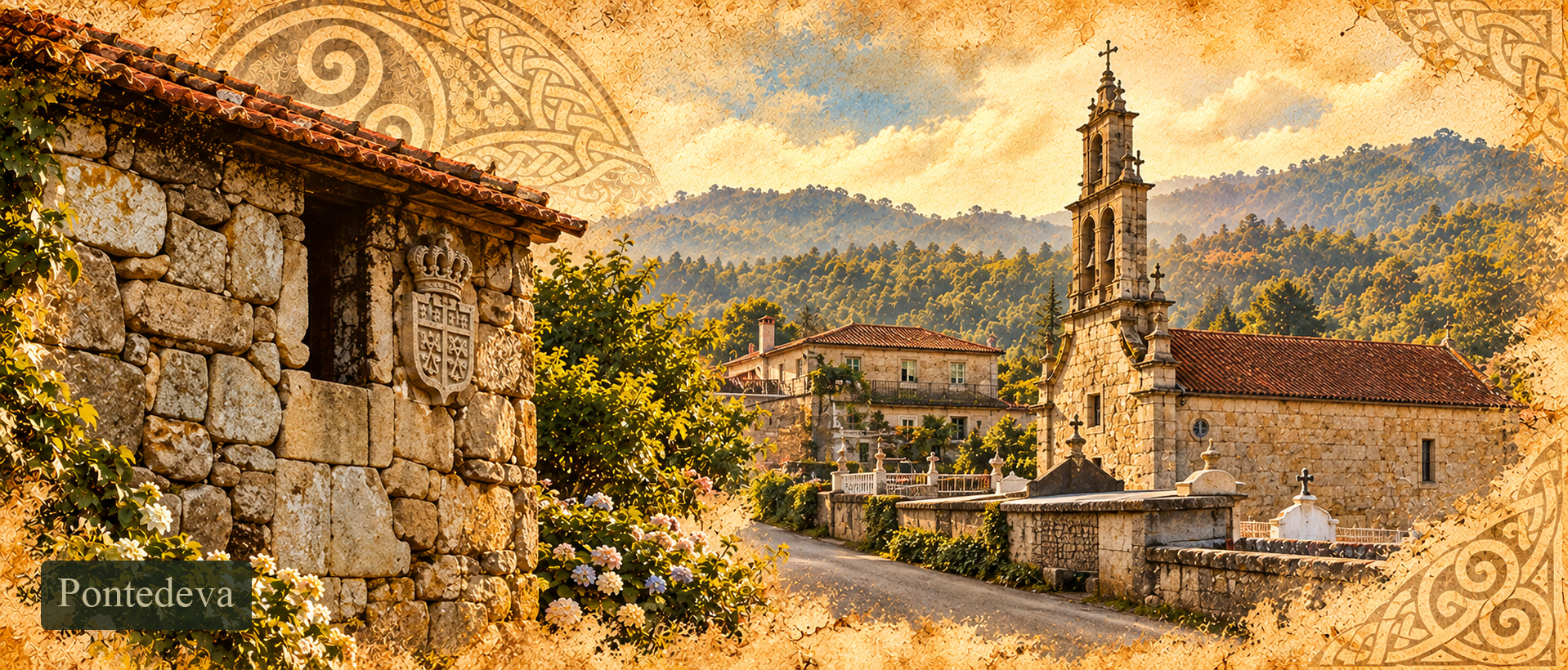 Collage ilustrado: Pontedeva